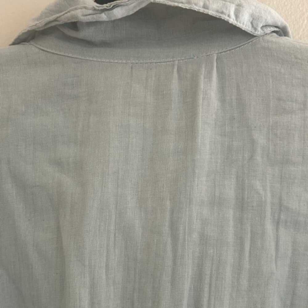 Jen's Pirate Booty x Free People Light Sky Blue Satisfaction Romper NWT - Picture 12 of 16